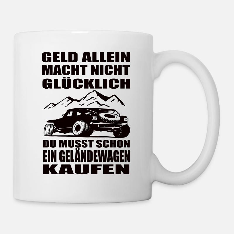 Geländewagen - Tasse - Weiß