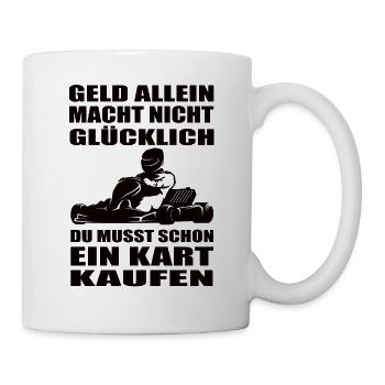 Kart - Tasse - Weiß - Rechts