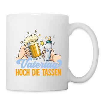 Erster Vatertag - Tasse - Weiß - Rechts
