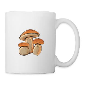 Meilleur Ramasseur De Cèpes Champignons - Mug blanc - blanc - Droite