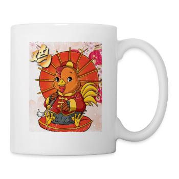 Year of the Rooster Lunar New Year Chinese - Mug - white - Right
