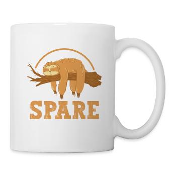 Ich spare Energie - Tasse - Weiß - Rechts
