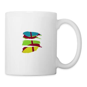 kabyle T-shirt graffiti Le Printemps berbère - Mug blanc - blanc - Droite