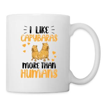 Capybara more like South America capybara - Mug - white - Right