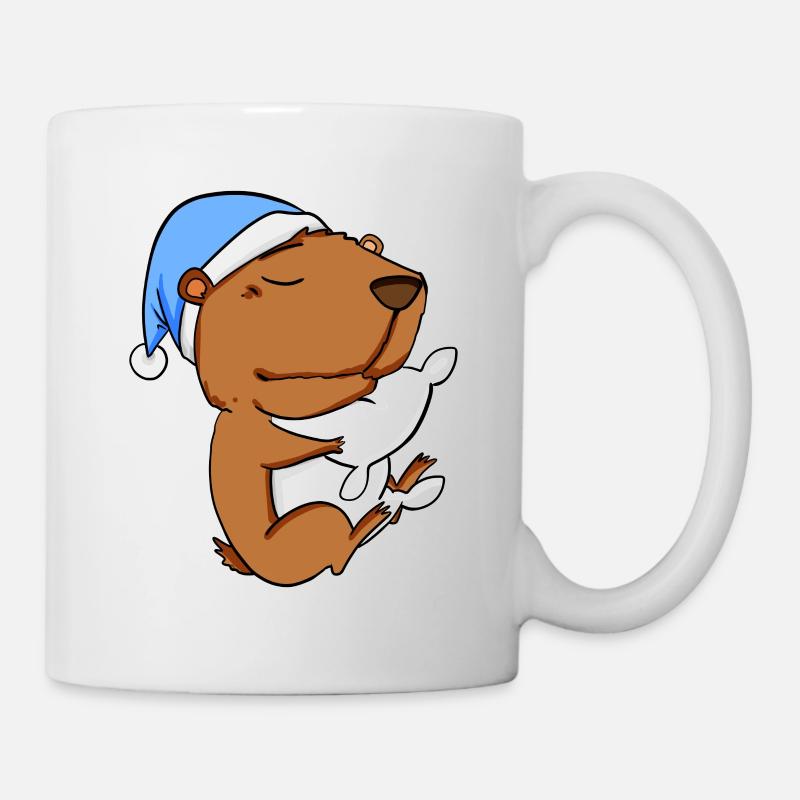 Capybara Wasserschwein - Tasse - Weiß