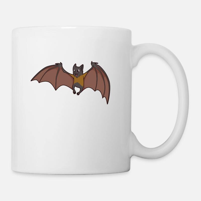 Kawaii Flughund - Tasse - Weiß