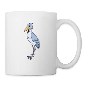 Kawaii Schuhschnabel - Tasse - Weiß - Rechts