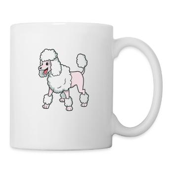 Kawaii Pudel - Tasse - Weiß - Rechts
