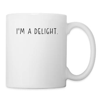 Je suis un DÉLICE - Mug blanc - blanc - Droite