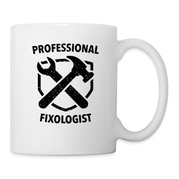 Handyman Professional Fixologist Fix Things - Mug - white - Right