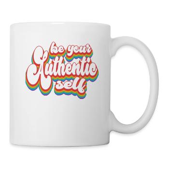 Pride Month LGBTQ - Be Your Authentic Self - Mug - white - Right