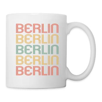 Berlin Berlinerin Berliner Stadt Berlin - Tasse - Weiß - Rechts