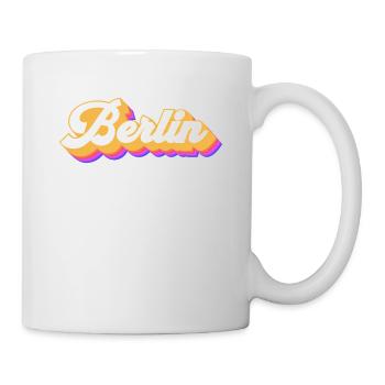 Berlin Berlinerin Berliner Stadt Berlin - Tasse - Weiß - Rechts