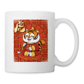 Year of the Tiger Lunar New Year Chinese - Mug - white - Right