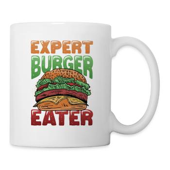 Expert Burger Eater Cheeseburger - Mug - white - Right