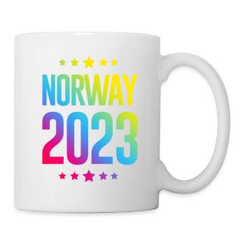 Norwegen 2023 - Tasse - Weiß - Rechts