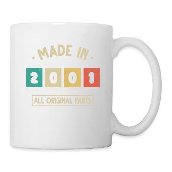 Original 2001 Vintage Anniversaire Humour - Mug blanc - blanc - Droite