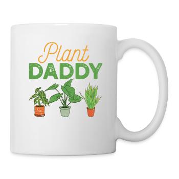 Plant Daddy Natur Botanischer Gärtner Pflanzen - Tasse - Weiß - Rechts