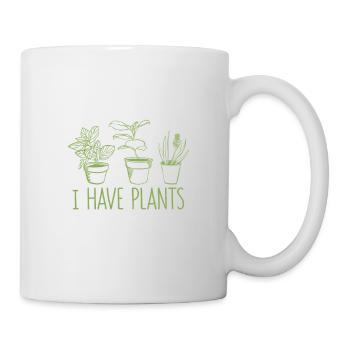 Sorry I Have Plants This Weekend Funny Gardening - Mug - white - Right