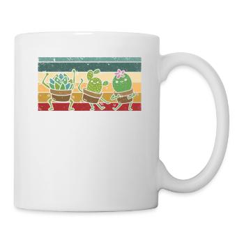 Coole Pflanzen Lustige Gartenarbeit Pflanzen - Tasse - Weiß - Rechts