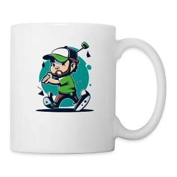 Golfe - Mug blanc - blanc - Droite