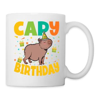 Capy Birthday - Mug - white - Right