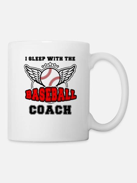 Baseball-Trainerin Ehefrau Berufstätige Mutter - Tasse - Weiß
