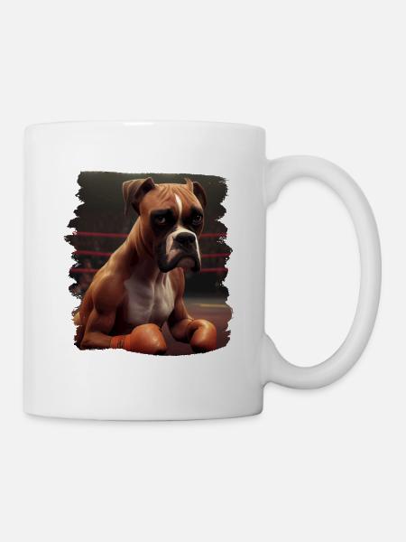 Boxer Dog Owner Dog Dogs Dog Breed Boxer - Mug - white