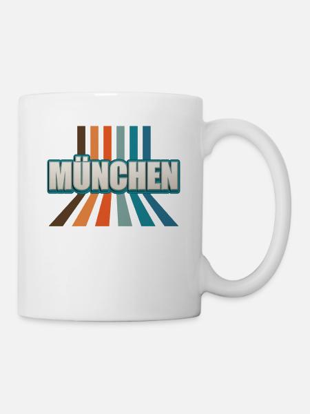 Münchnerin Münchner München - Tasse - Weiß