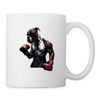 Boxer Hundebesitzer Hund Hunde Hunderasse Boxer - Tasse - Weiß - Rechts