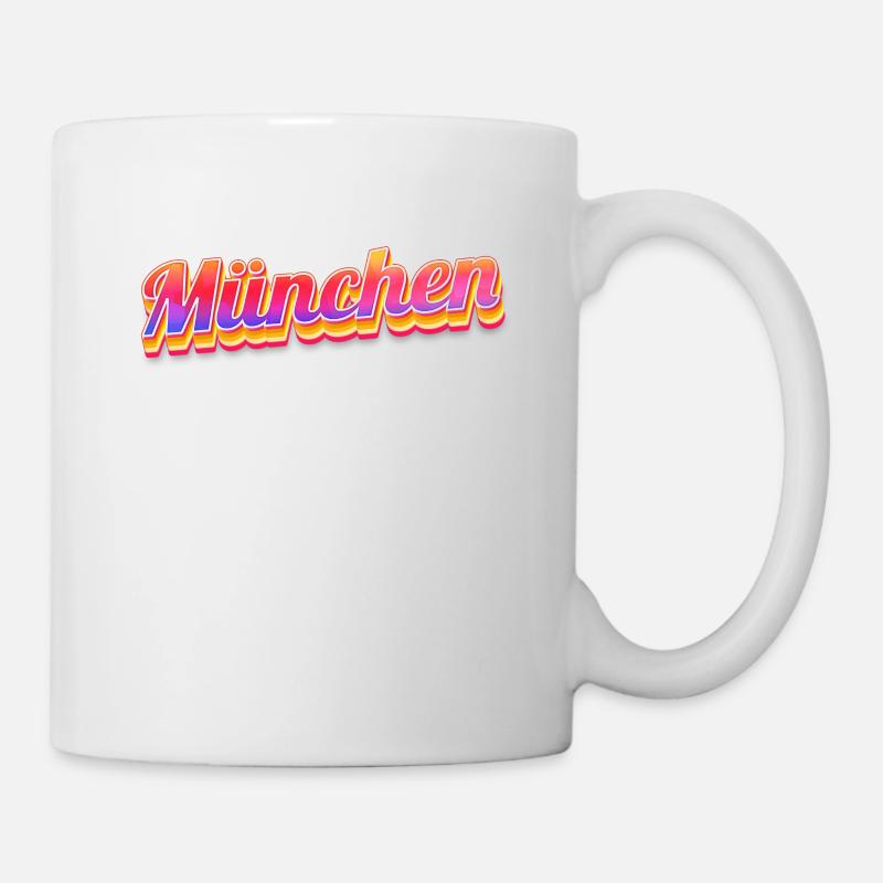 Munich Munich Munich - Mug blanc - blanc