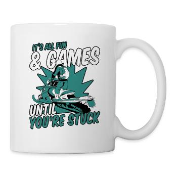It's All Fun And Games Until You're Stuck Driver - Mug - white - Right