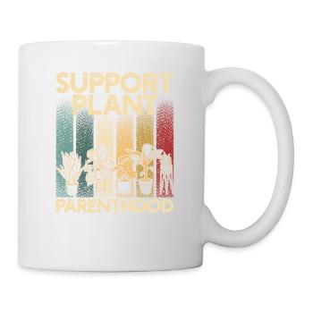 Support of plant parenthood Lustiger - Mug - white - Right