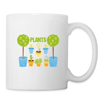 I think I have enough plants, said a - Mug - white - Right