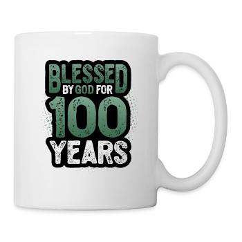 Von Gott Gesegnete Ordensleute Für 100 Jahre - Tasse - Weiß - Rechts
