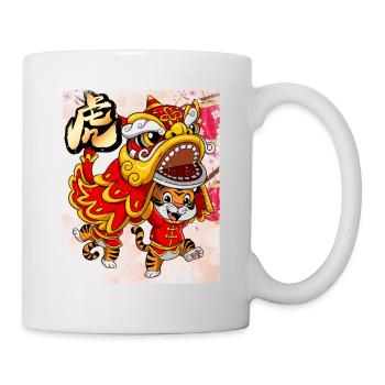 Year of the Tiger Lunar New Year Chinese - Mug - white - Right