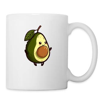 Avocado - Tasse - Weiß - Rechts