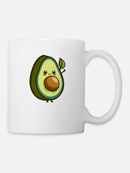 Avocado - Tasse - Weiß