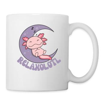 Relaxolotl Axolotl Lover Cute Animals Relax - Mug - white - Right
