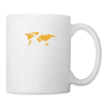Adventure Awaits Traveling Vacation Travel - Tasse - Weiß - Rechts