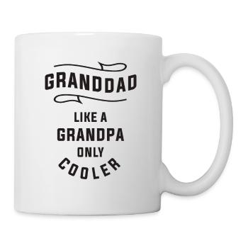 Granddad - Like Dad, but Cooler - Mug - white - Right