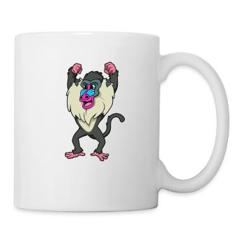 Kawaii Mandrill - Mug - white - Right