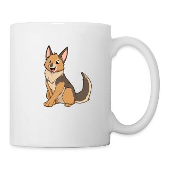 Kawaii Schakal - Tasse - Weiß - Rechts
