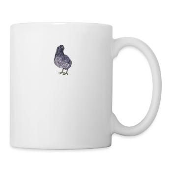 Araucana Hühner I Hühnerrasse Huhn Motiv für - Tasse - Weiß - Rechts