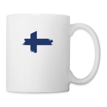 Ja ich träume ständig von Finnland Flagge Urlaub - Tasse - Weiß - Rechts