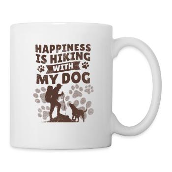 Labrador Wanderung Hunde Wandern Hundebesitzer - Tasse - Weiß - Rechts