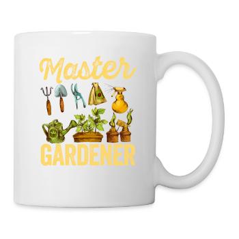 Master Gardener Medicinal Plant Lover Herbs - Mug - white - Right