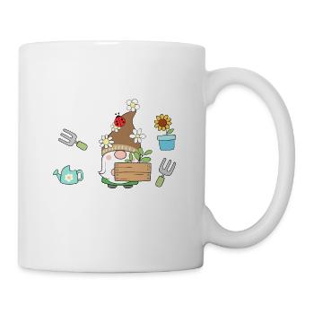 Le jardinage est ma thérapie Agriculteur Planteur - Mug blanc - blanc - Droite