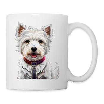 West Highland White Terrier - Westie - Mug - white - Right