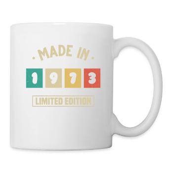 Vintage 1973 Birthday Gift 1973 - Mug - white - Right